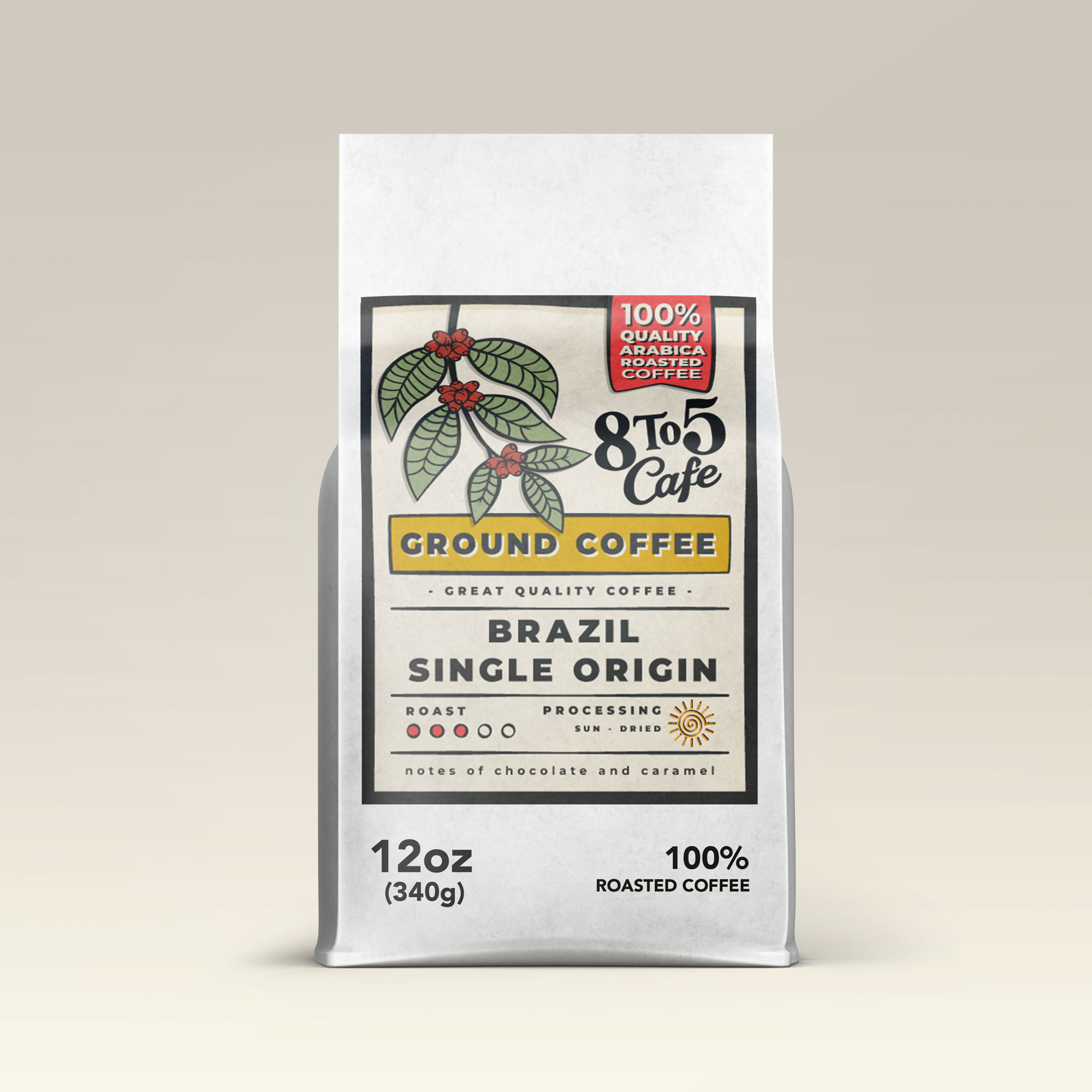 Brazil Single Origin Ground Coffee